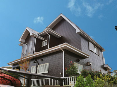 千葉県袖ケ浦市　棟板金交換　屋根塗装　外壁塗装　細部塗装　完工